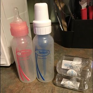 Bottles, and nipples